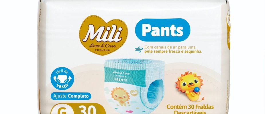 Imagem destaque: Mili fortalece portfólio com dois novos modelos de fraldas