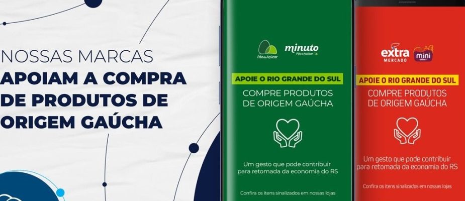 Imagem destaque: GPA lança campanha para apoiar a retomada da economia gaúcha