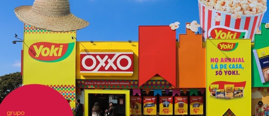 Imagem destaque: Oxxo Unicamp (SP) recebe 8ª loja emblemática com alusão às festas juninas