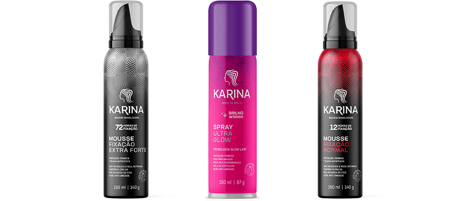 Imagem destaque: Marca da Flora lança mousses e spray de brilho