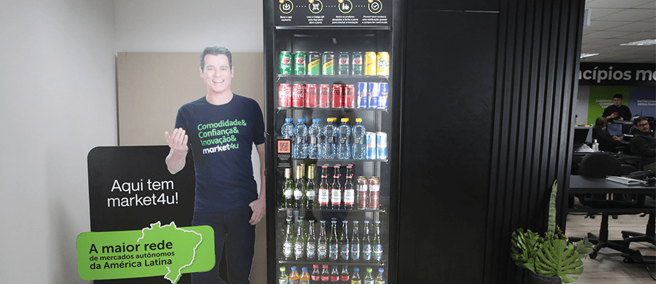 Imagem destaque: market4u lança geladeiras autônomas