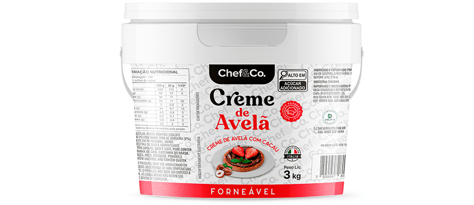 Imagem destaque: Delly’s apresenta ao mercado brasileiro novo creme de avelã