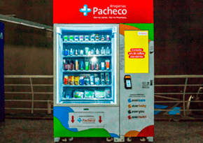 Imagem: Drogarias Pacheco aposta em vending machines no metrô do RJ