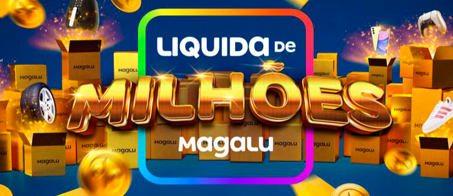 Imagem destaque: Promoção do Magalu oferece R$ 50 milhões em descontos