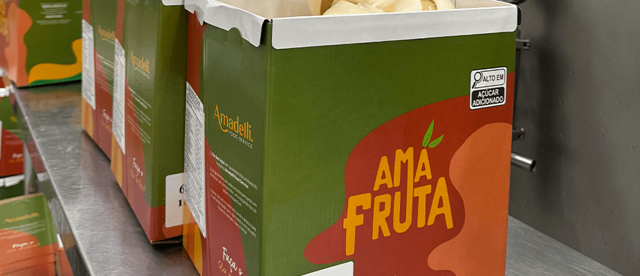 Imagem destaque: Com foco em indulgência, AmaFruta lança sorvete de paçoca para o inverno