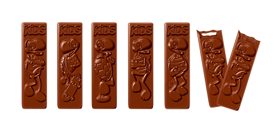 Imagem destaque: Arcor apresenta nova linha de chocolates Tortuguita Kids
