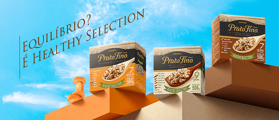 Imagem destaque: Linha Healthy Selection
