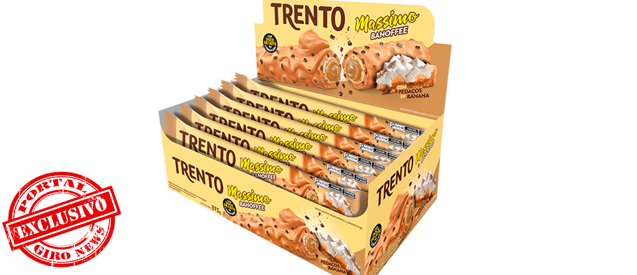 Imagem destaque: Peccin apresenta Trento Massimo sabor banoffee