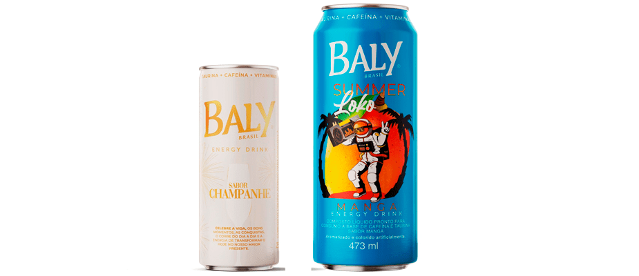 Imagem destaque: Energéticos Baly ganham novos sabores