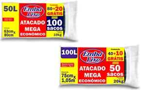 Imagem: Embalixo aposta em sacos de lixo para o mercado atacadista