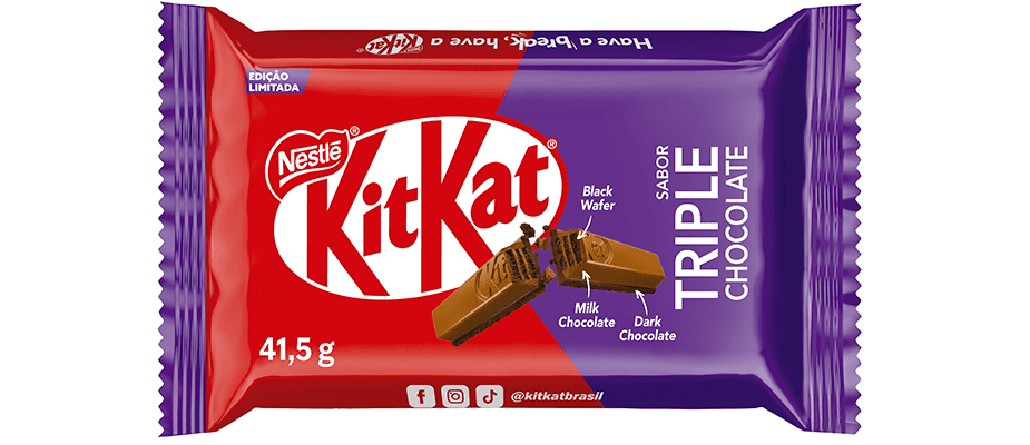 Imagem destaque: KitKat ganha versão Triple Chocolate