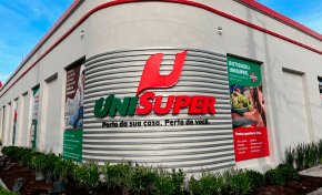 Imagem: UniSuper retoma atividades de supermercado em Canoas (RS)