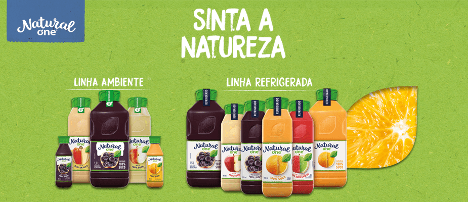 Imagem destaque: Natural One se destaca pelo maior portfólio do mercado em sabores e embalagens