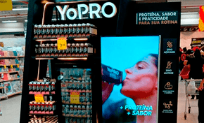Imagem: Ação de retail media da Cencosud e Danone impulsionam vendas do YoPro