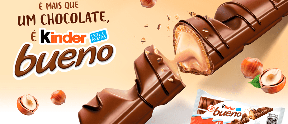 Imagem destaque: Kinder Bueno lança segunda fase de campanha com novas ativações