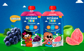 Imagem: Betânia Kids tem novos sabores de iogurte na linha Merendinha