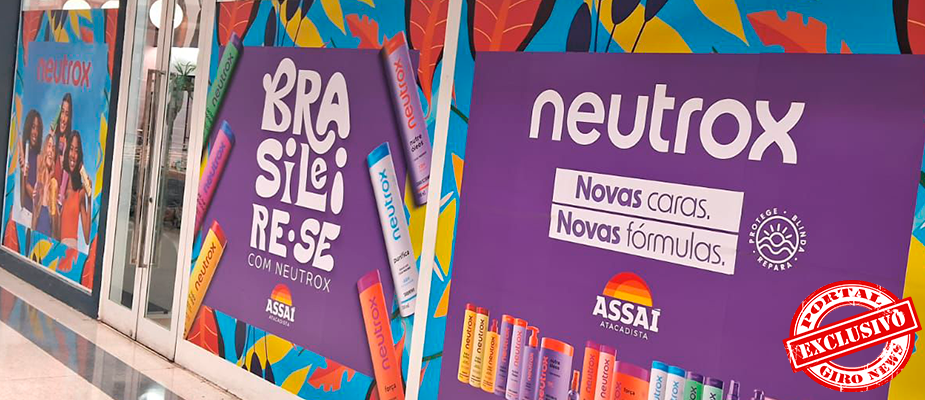 Imagem destaque: Neutrox triplica vendas com ação no Assaí Atacadista