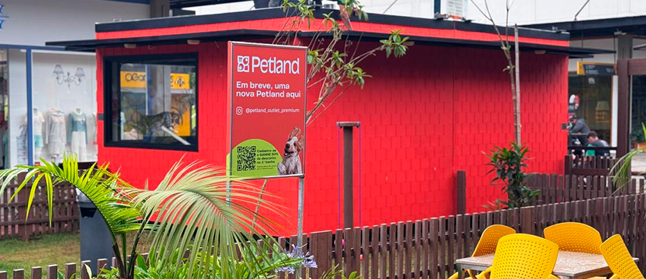 Imagem destaque: Petland inaugura primeiras lojas Ecobox nos Outlets Premium Imigrantes e São Paulo