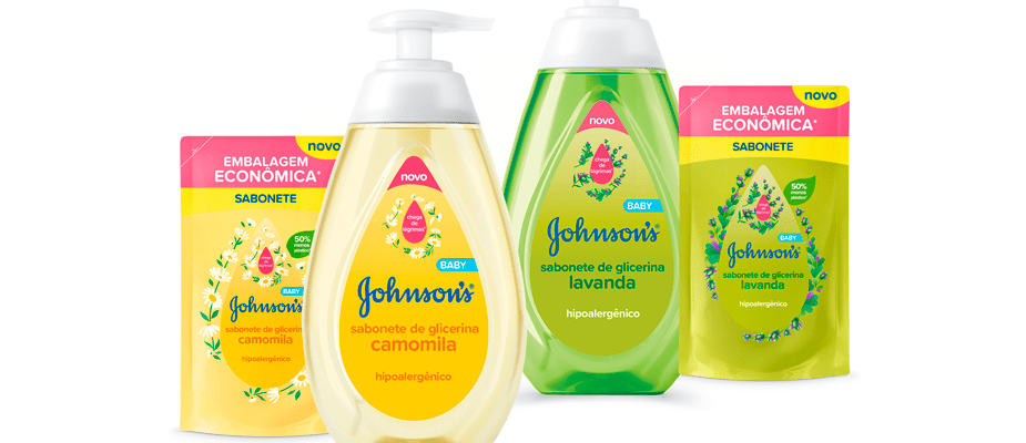 Imagem destaque: Johnson’s Baby lança duas versões de sabonete de glicerina