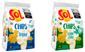 Imagem: Marca da J.Macêdo amplia portfólio de salgadinhos com o Sol Chips