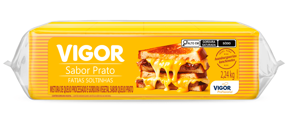 Imagem destaque: Vigor lança queijo prato fatiado para o food service