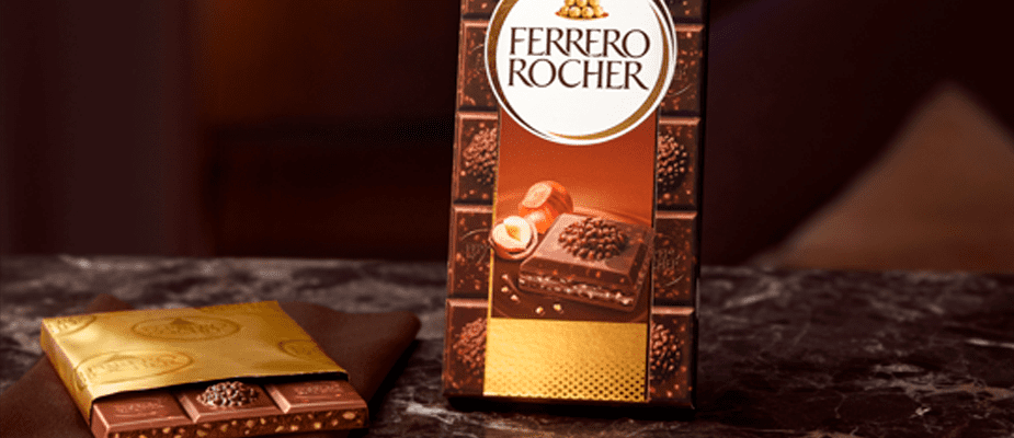 Imagem destaque: Ferrero Rocher promove degustação de seus novos tabletes