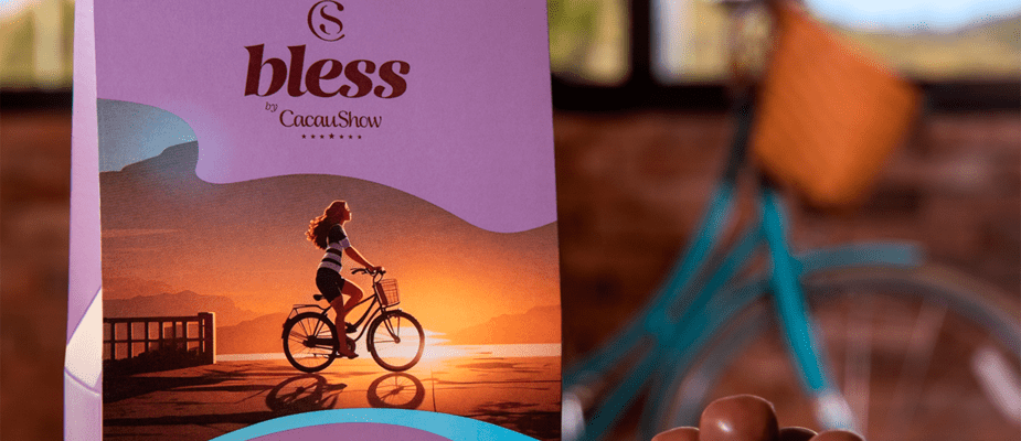 Imagem destaque: Cacau Show apresenta nova linha Bless, com produtos zero açúcares e zero lactose