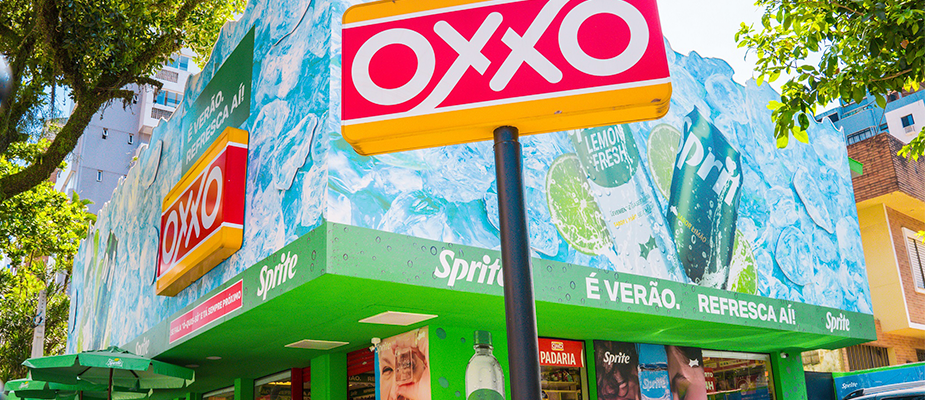 Imagem destaque: Oxxo e Sprite transformam lojas da Baixada Santista (SP)