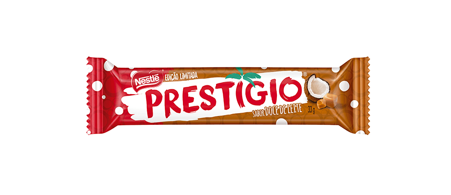 Imagem destaque: Nestlé lança edição limitada de Prestígio sabor doce de leite