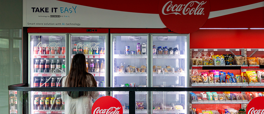 Imagem destaque: Coca-Cola abre 1ª loja autônoma na Hungria