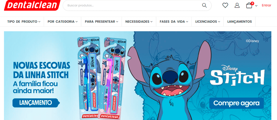 Imagem destaque: Dentalclean lança e-commerce com novas funcionalidades