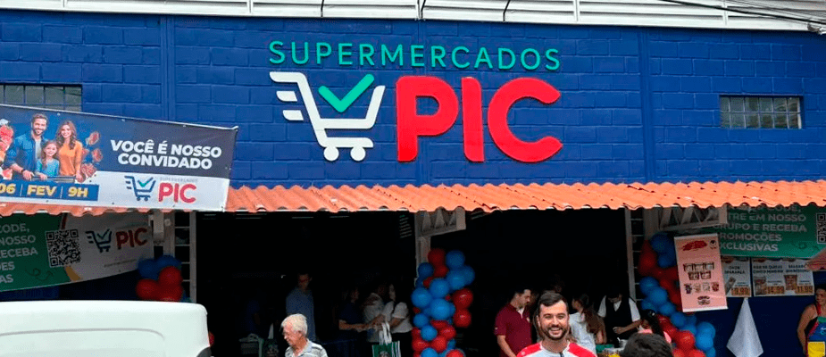 Imagem destaque: Supermercados PIC expande atuação em Minas Gerais