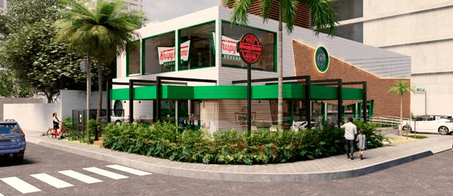 Imagem destaque: Krispy Kreme inicia plano de expansão em São Paulo com mais duas lojas