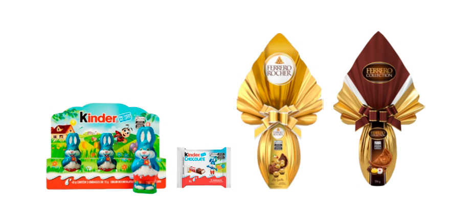 Imagem destaque: Ferrero apresenta novidades em seu portfólio para a Páscoa 2025