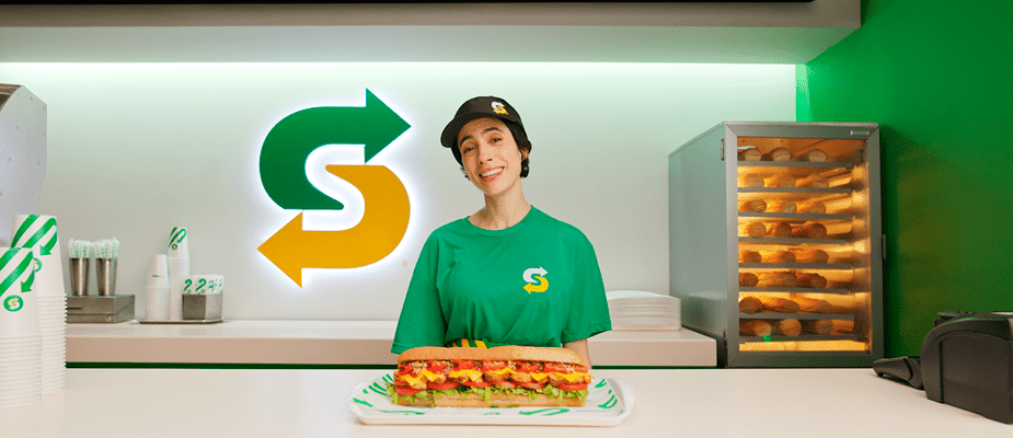 Imagem destaque: Sob gestão da Zamp, Subway apresenta nova plataforma de produtos