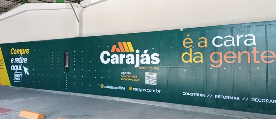 Imagem destaque: Carajás Home Center adota locker em Maceió (AL)