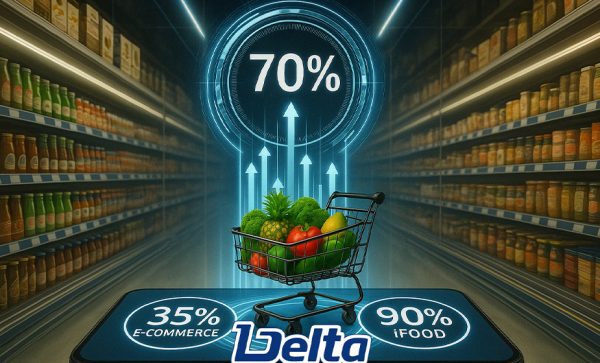 Imagem: Delta Supermercados cresce 70% em vendas online