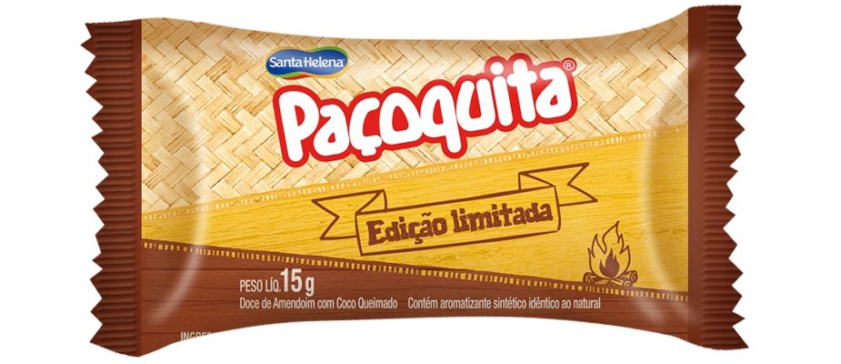Imagem destaque: Paçoquita lança sabor coco queimado para Festas Juninas
