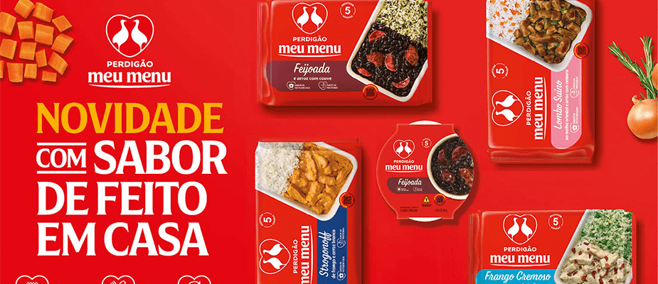 Imagem destaque: Perdigão aposta em conveniência com o lançamento de refeições congeladas