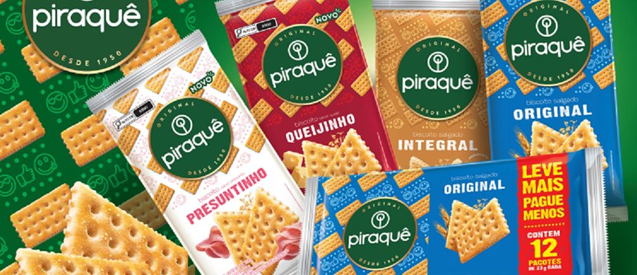 Imagem destaque: Piraquê expande portfólio de Personal Cracker com dois sabores