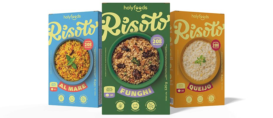 Imagem destaque: HolyFoods aposta em linha de risotos proteicos