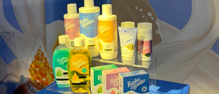 Imagem destaque: Marca Banho a Banho retorna ao mercado sob gestão da Ypê