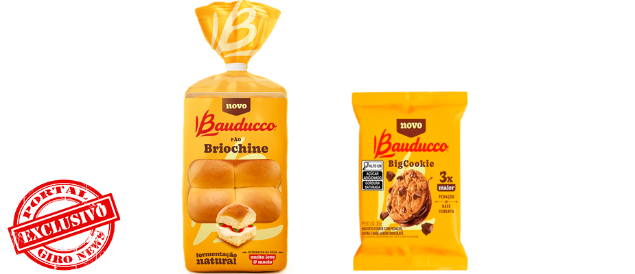 Imagem destaque: Bauducco amplia portfólio com Pão Briochine e Big Cookie