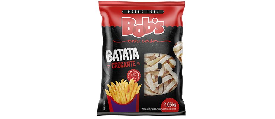Imagem destaque: Bob’s amplia presença no varejo e lança batata pré-frita congelada