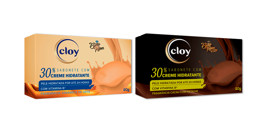 Imagem destaque: Butter Toffees estreia collab com a linha de sabonetes Cloy