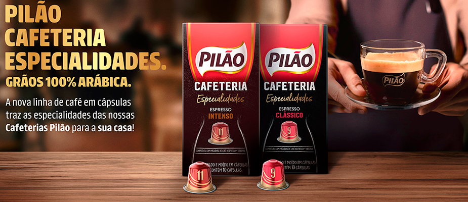 Imagem destaque: Pilão Cafeteria reforça a linha de cápsulas Especialidades