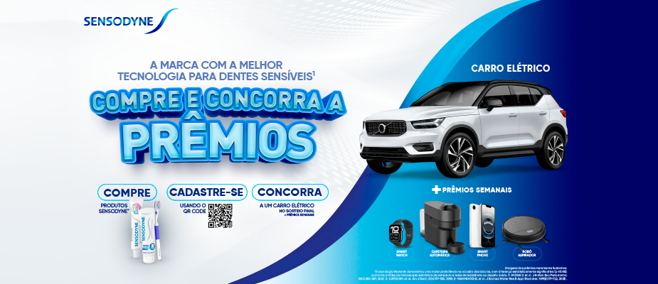 Imagem destaque: Sensodyne sorteia carro elétrico em promoção inédita
