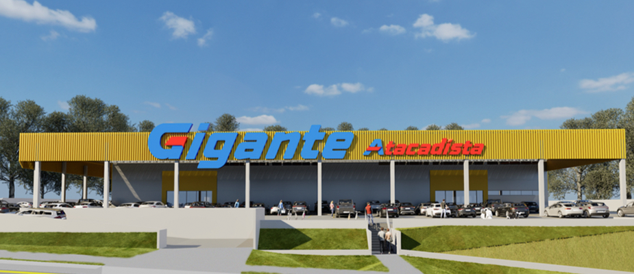 Imagem destaque: Zonta investe R$ 50 milhões em unidade do Gigante Atacadista em Araucária (PR)