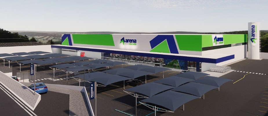Imagem destaque: Com investimento de R$ 40 milhões, Arena Atacado estreia em Cosmópolis	 (SP)