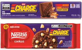 Imagem: Nestlé anuncia a chegada do Biscoito Recheado e do Cookies Charge